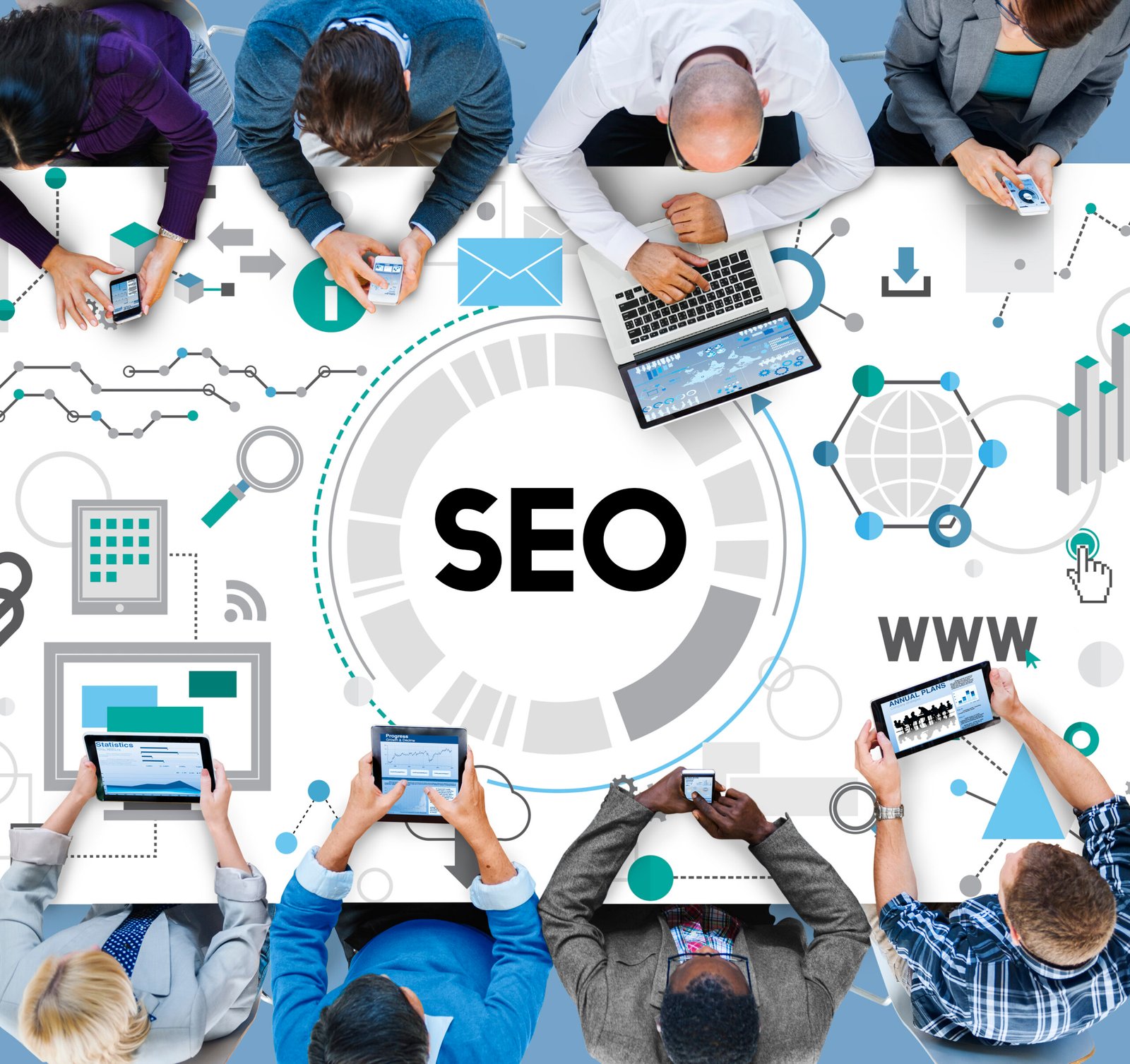 About Us searching engine optimizing seo browsing concept